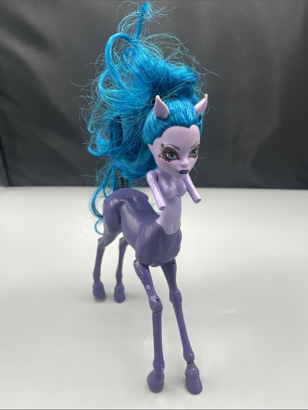 Monster High Freaky Fusion Avea Trotter Doll Horse Blue Hair